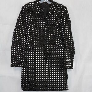 Polka Dot Overcoat SZ L Wili Smith